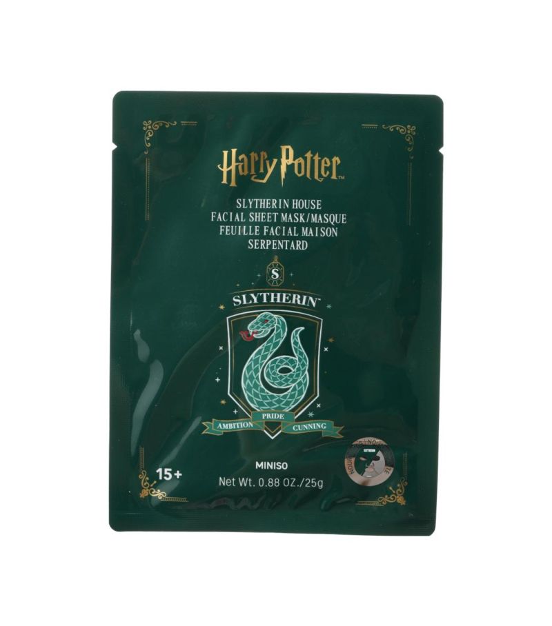 House Color Facial Sheet Mask (Slytherin)