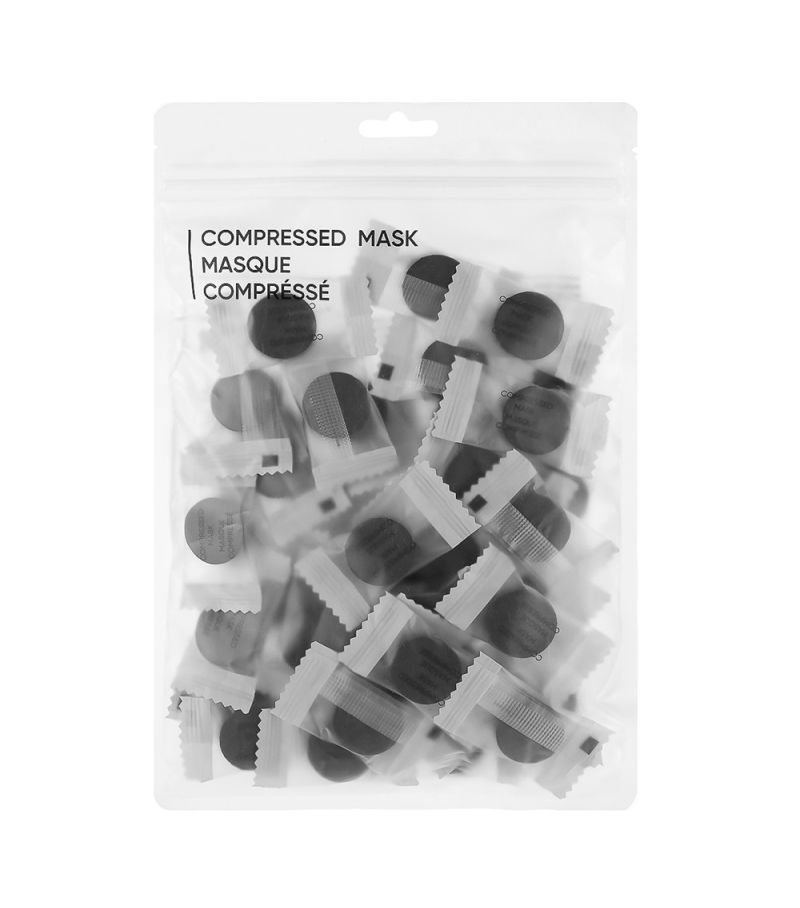 MINISO Bamboo Charcoal Compressed Face Masks