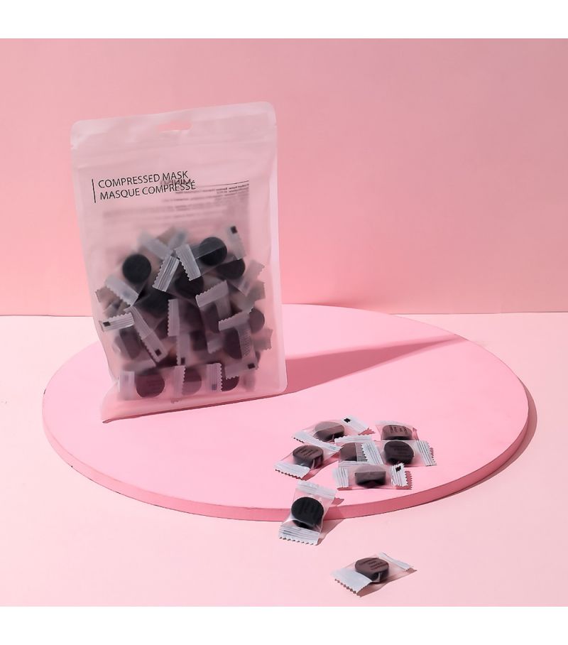 MINISO Bamboo Charcoal Compressed Face Masks