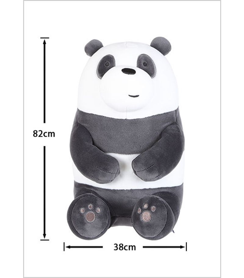 We Bare Bears Lovely Sitting Panda Plush Soft Toy