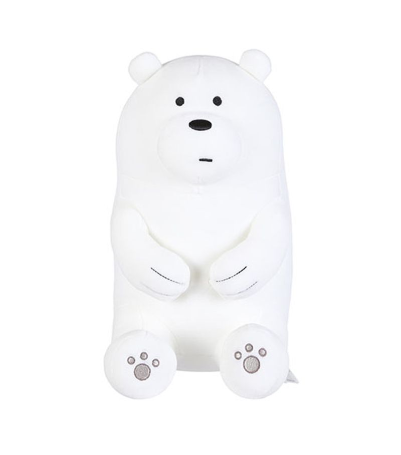 We Bare Bears Ice Bear Sitting 30cm Plush Soft Toy