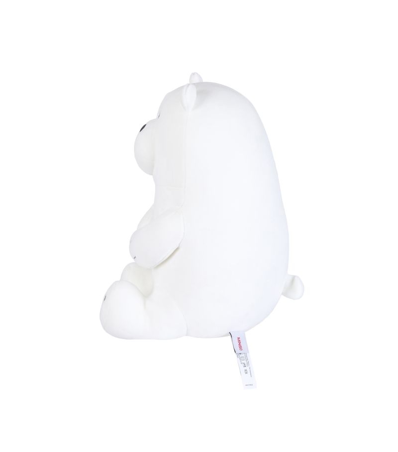 We Bare Bears Ice Bear Sitting 30cm Plush Soft Toy