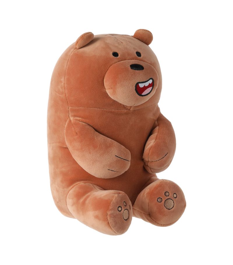 We Bare Bears Grizzly Lovely Sitting Plush Soft Toy