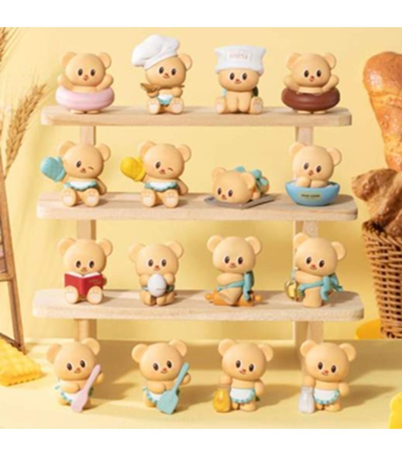 Funism Butterbear Baked With Love Series Cubby Face Blind Box