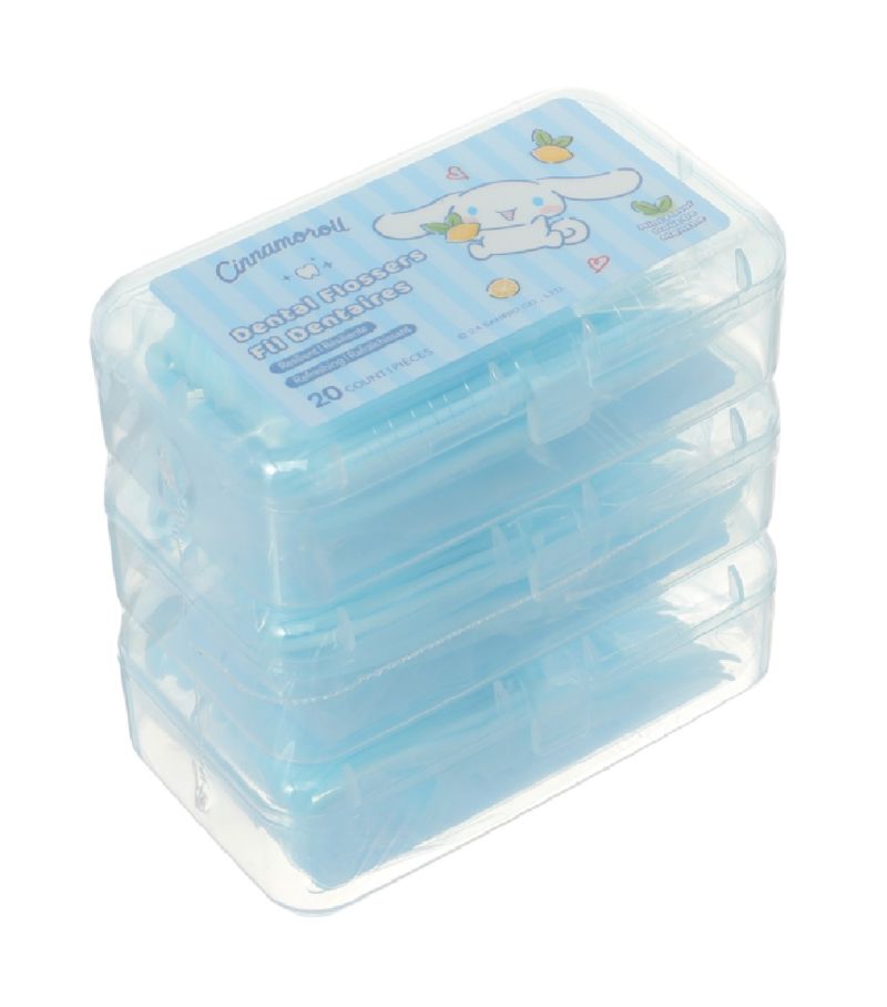Sanrio Hello Kitty & Friends Cinnamoroll Extra Fine Mint Flavor Dental Floss