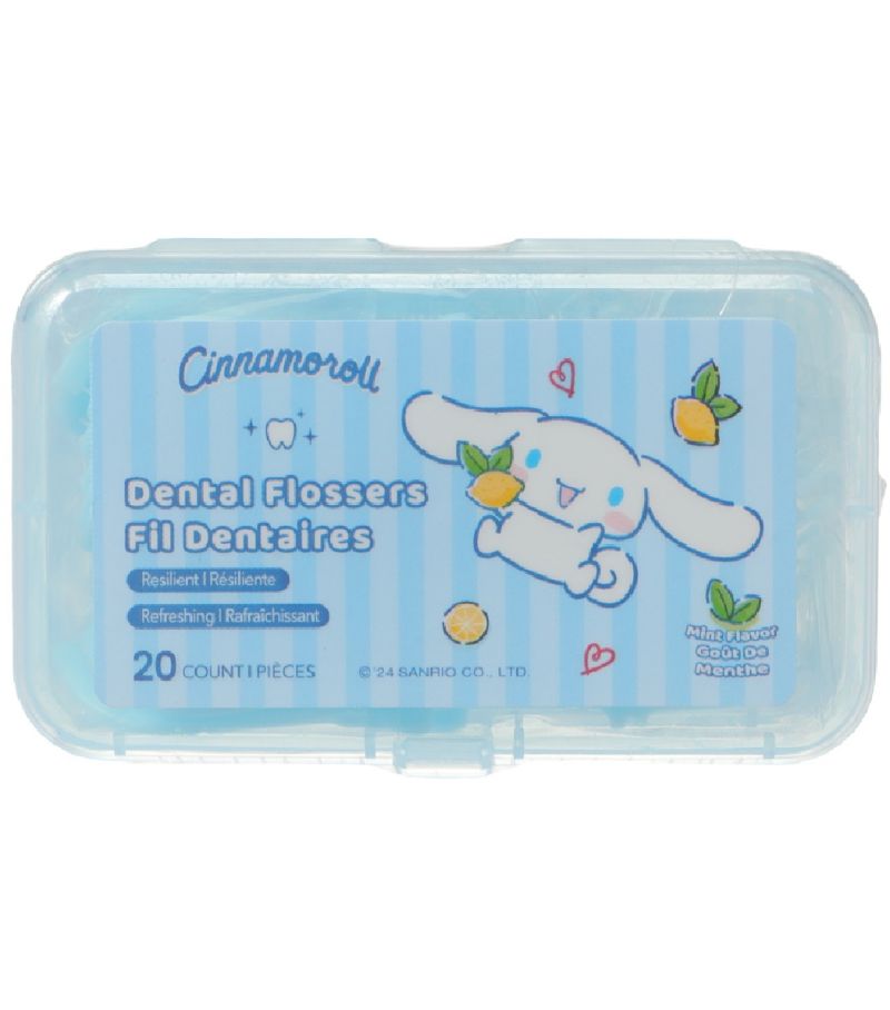 Sanrio Hello Kitty & Friends Cinnamoroll Extra Fine Mint Flavor Dental Floss
