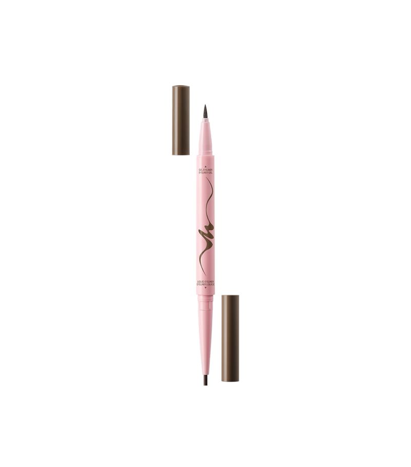 MINISO 2-in-1 Eyeliner Warm Brown 