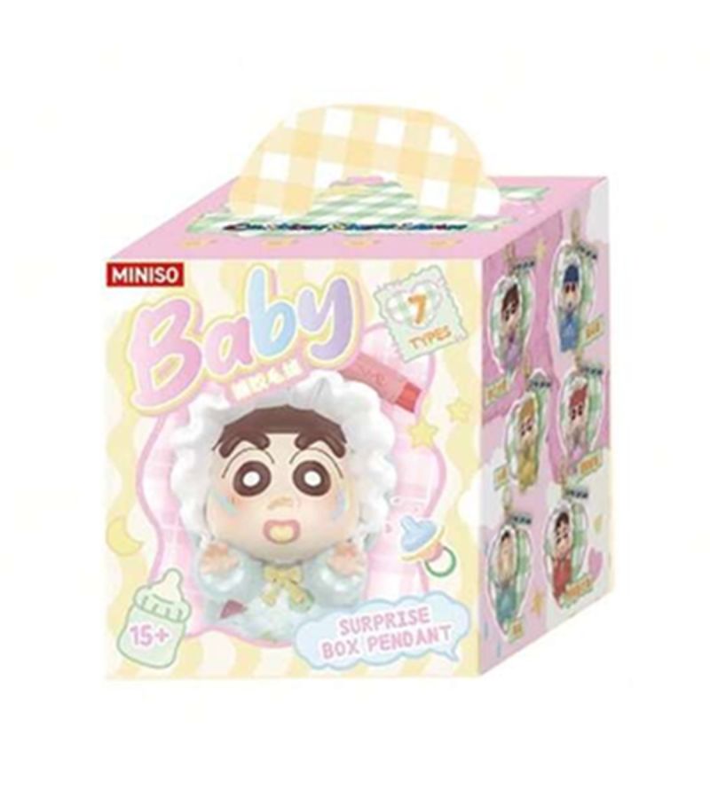 Crayon Shinchan Vinyl Plush Pendant Surprise Blind Box