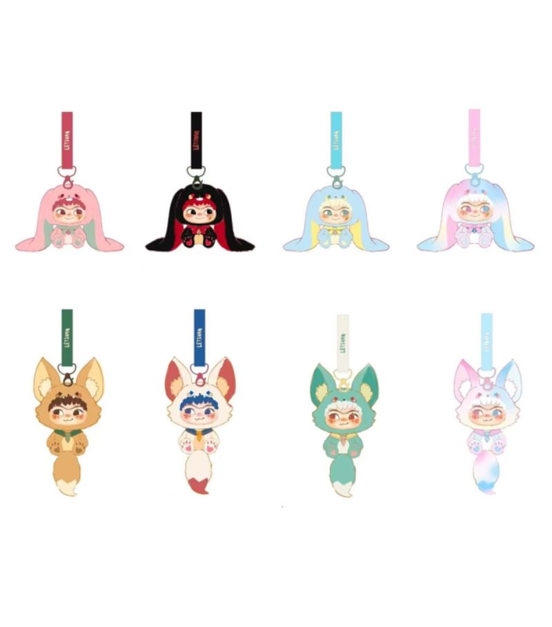 Letsvan Wakuku Fox & Bunny Trick Or Treat Vinyl Plush Blind Box