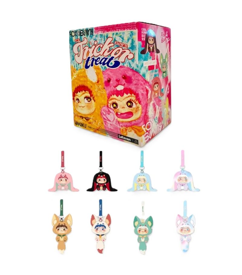 Letsvan Wakuku Fox & Bunny Trick Or Treat Vinyl Plush Blind Box