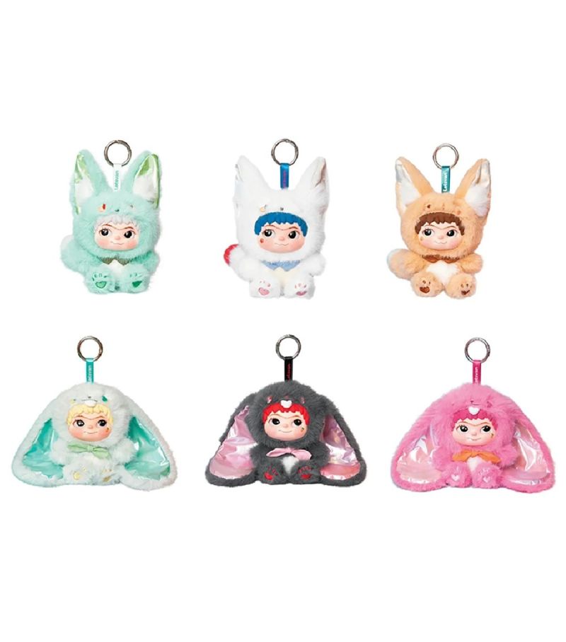 Letsvan Wakuku Fox & Bunny Trick Or Treat Vinyl Plush Blind Box