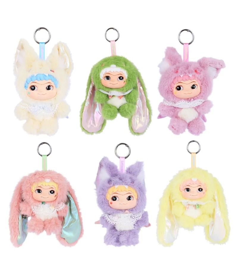 Letsvan Wakuku Fox & Bunny Heart Of Youth Vinyl Plush Pendant Surprise Blind Box