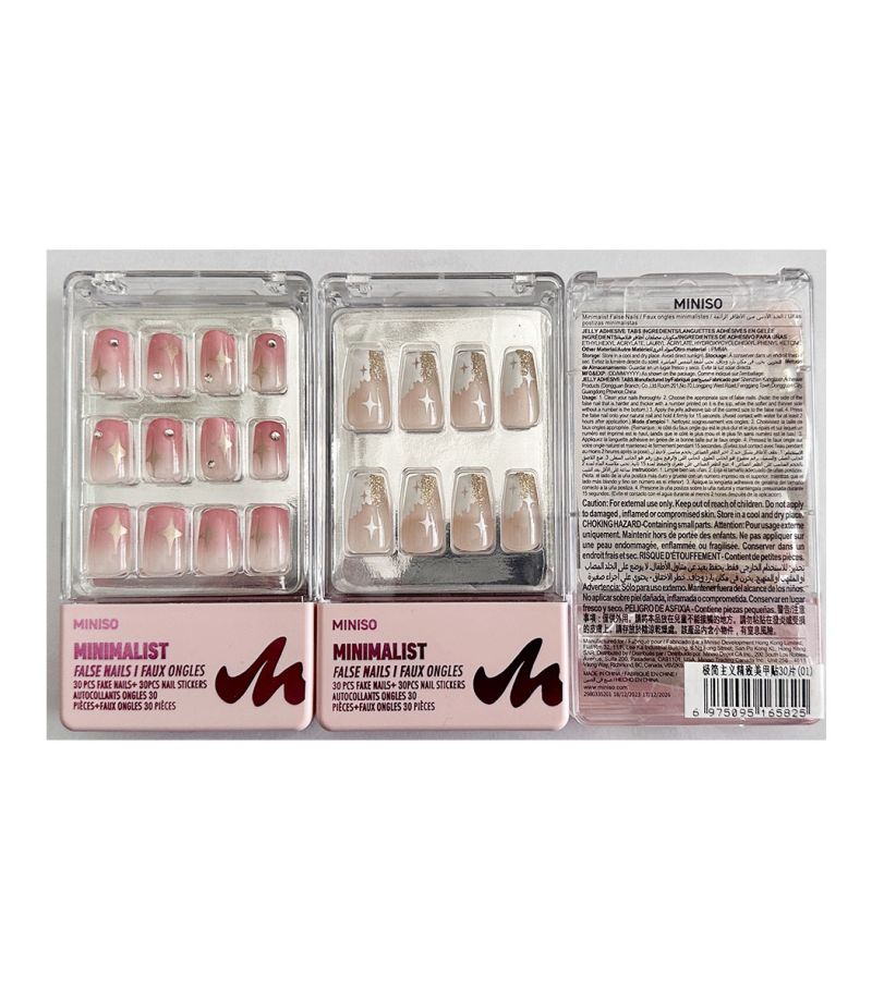 Minimalist Delicate False Nails 30 pieces 01