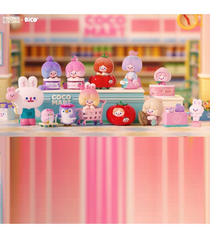 Finding Unicorn X Welcome! Rico Coco Mart Series Surprise Blind Box