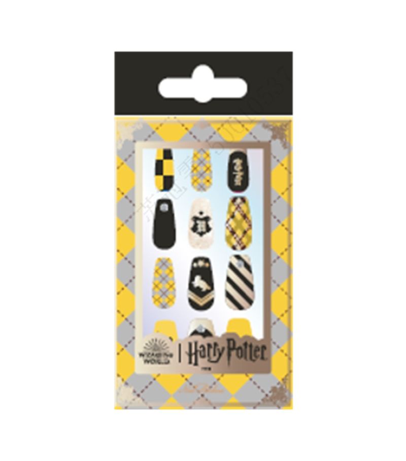 Harry Potter Hufflepuff False Nails