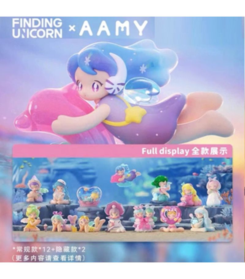 Finding Unicorn X Aamy Mind Of The Sea Series Surprise Blind Box