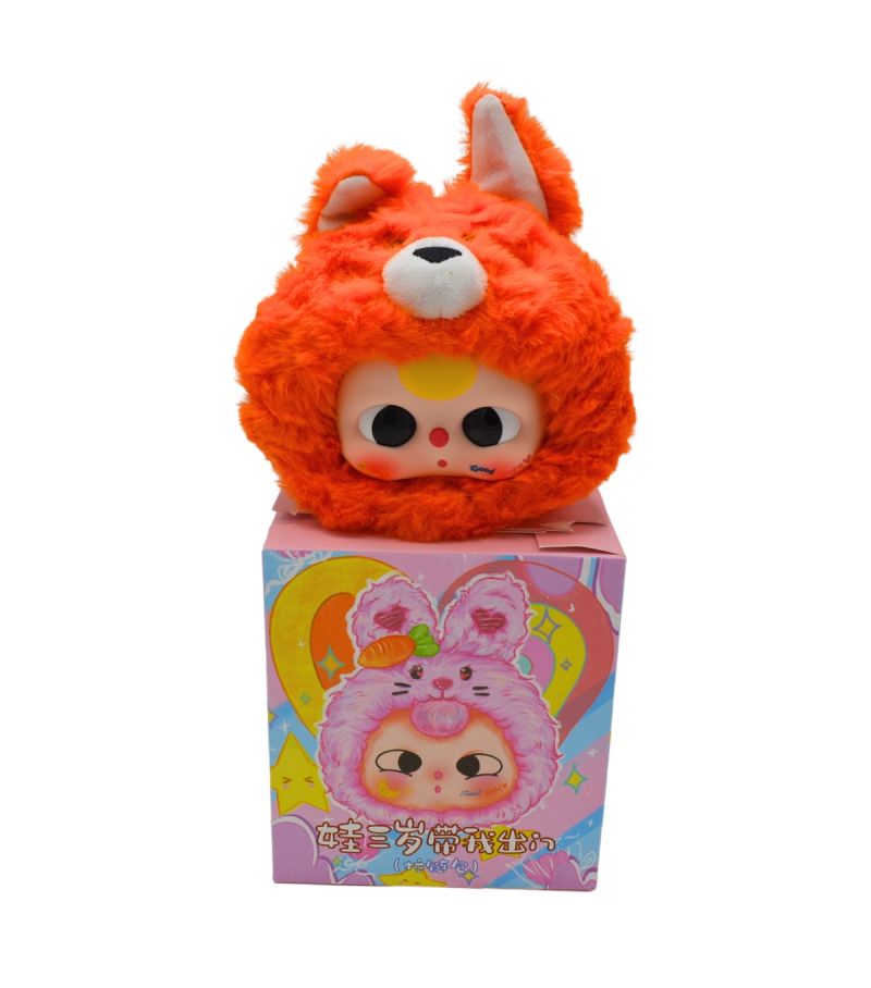 Baby Three Take Me Out Zipper Bag Vinyl Face Plush Blind Box