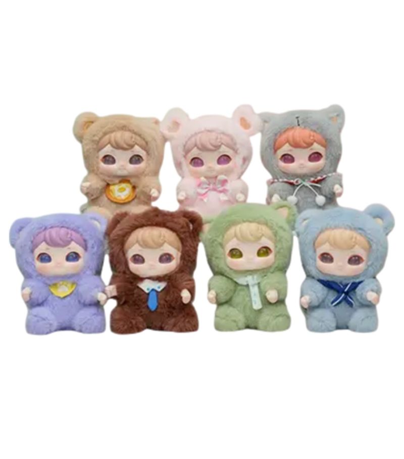 Babe With You Series Vinyl Face Plush Blind Box