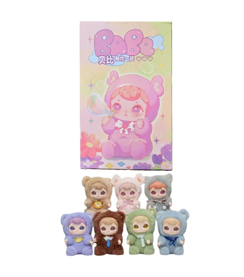 Babe With You Series Vinyl Face Plush Blind Box