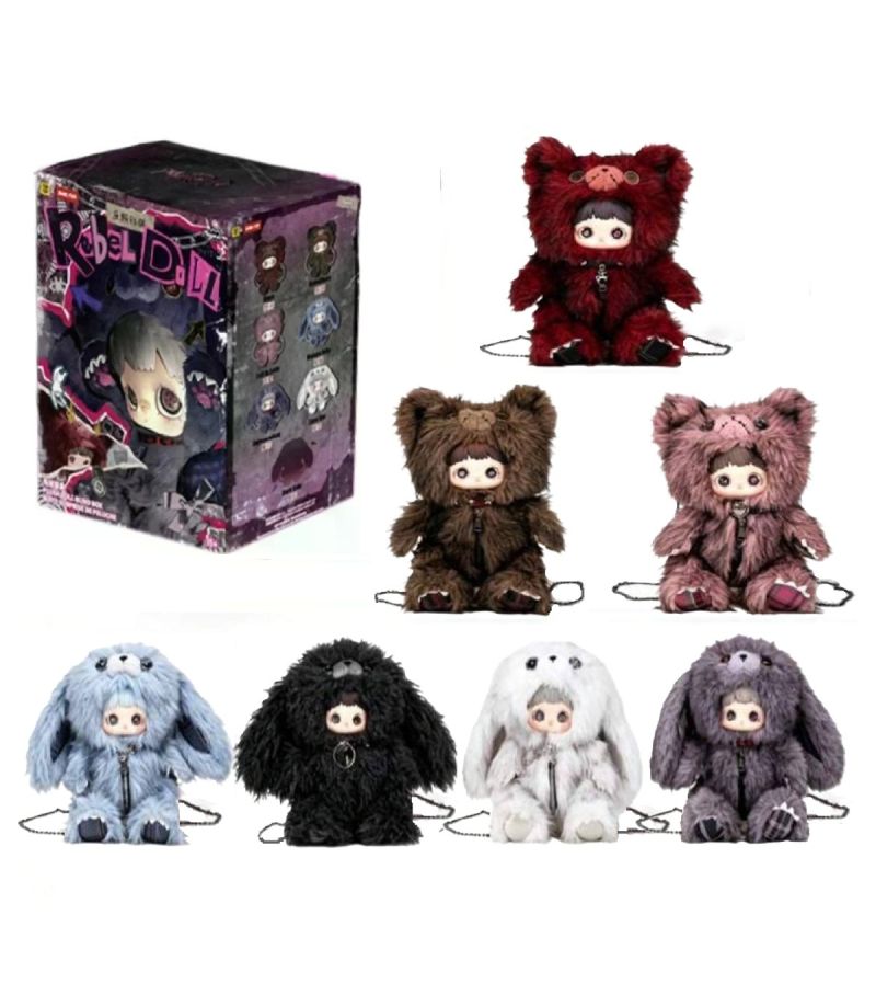 Top Toy X Sure MayMei Rebel Doll Backpack Series 34cm Plush Doll Blind Box
