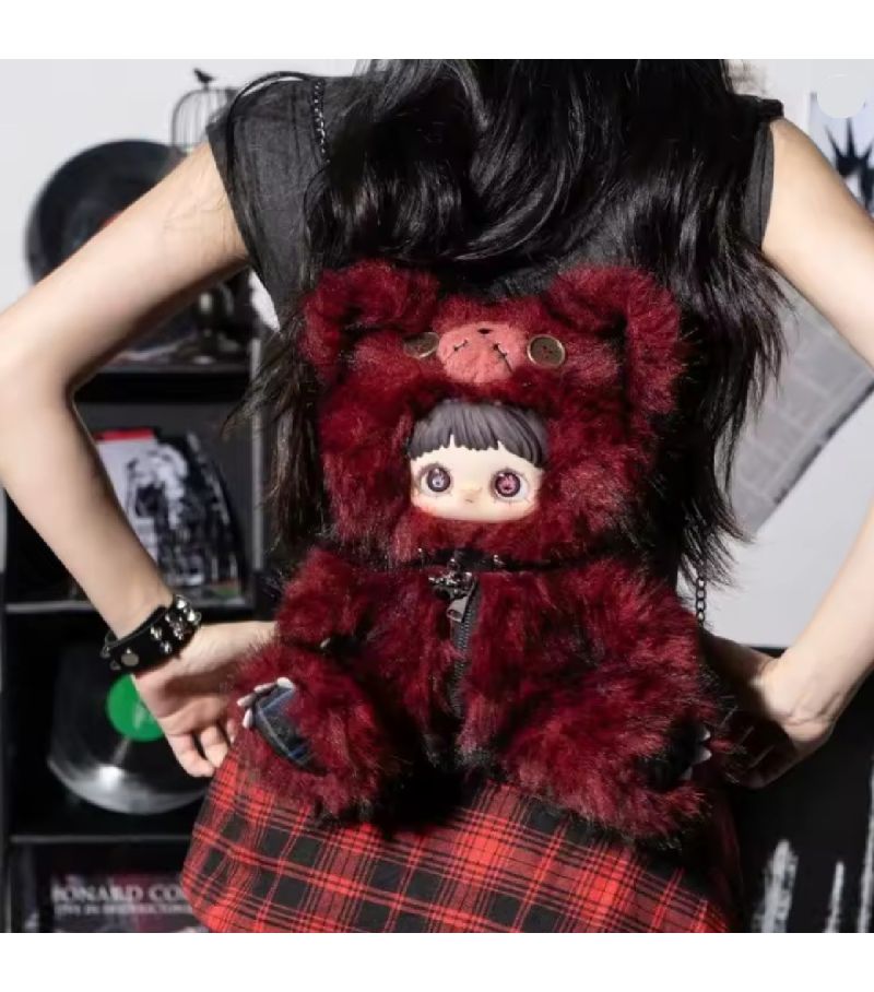 Top Toy X Sure MayMei Rebel Doll Backpack Series 34cm Plush Doll Blind Box