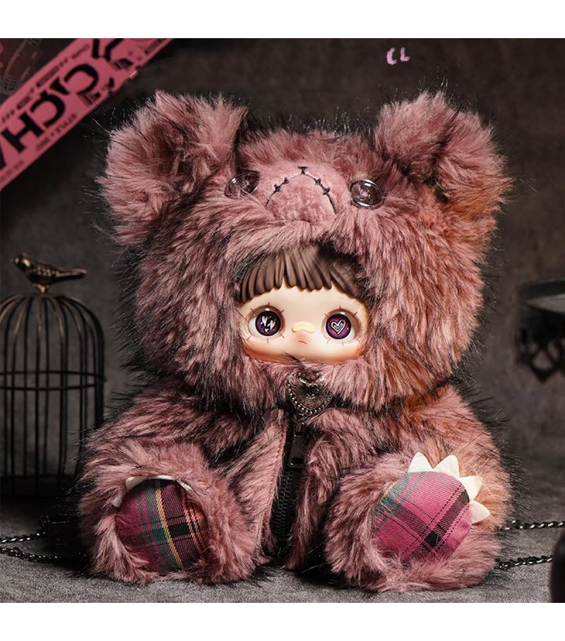 Top Toy X Sure MayMei Rebel Doll Backpack Series 34cm Plush Doll Blind Box