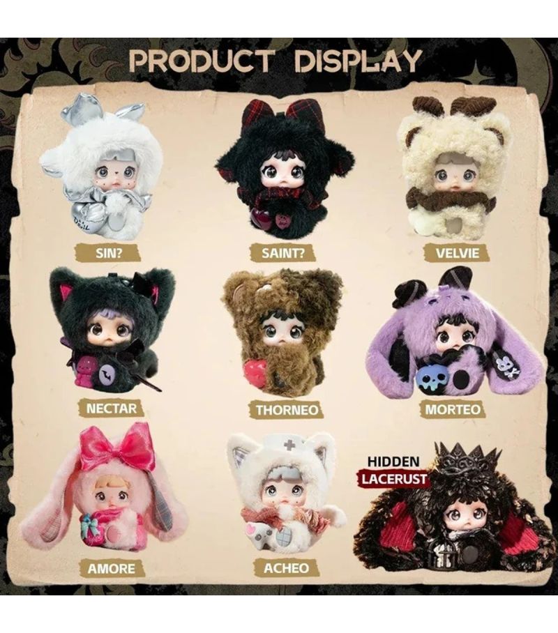 Top Toy X Sure Fun Nommi X Heymi The Entwined Faith Vinyl Plush Blind Box
