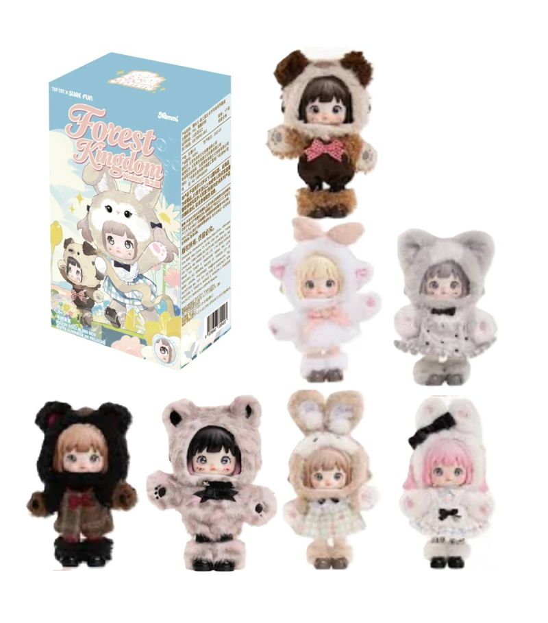 Top Toy X Sure Fun Nommi Forest Kingdom 5 Joint Articulated Series 25cm Vinyl Plush Blind Box