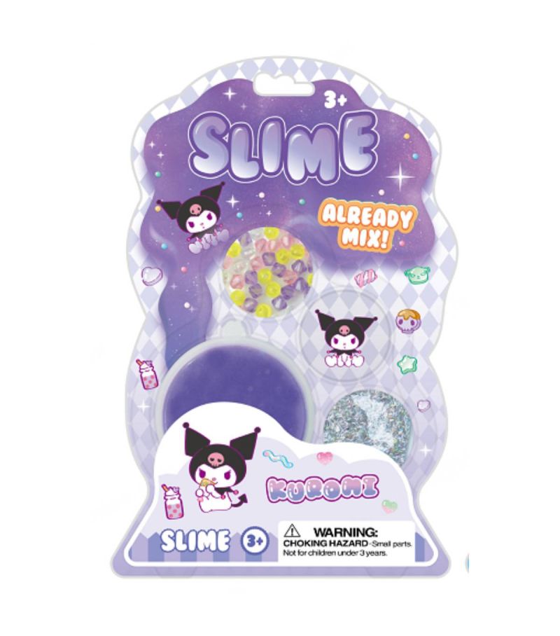 Sanrio Hello Kitty & Friends Kuromi Purple Slime Set