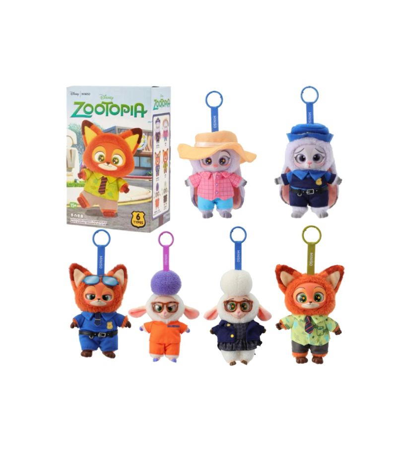 Disney Zootopia Collection Vinyl Plush Toy Surprise Blind Box