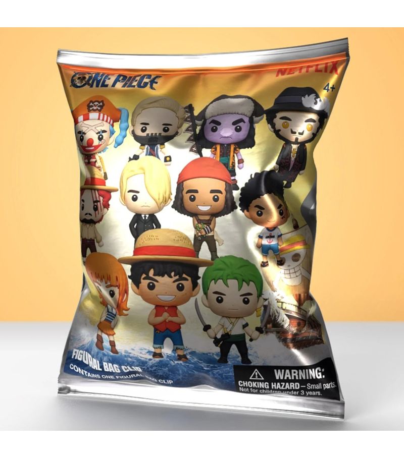 One Piece Netflix Live Action Series 1 Bag Clips 2.5 Inch Figure Surprise Blind Bag