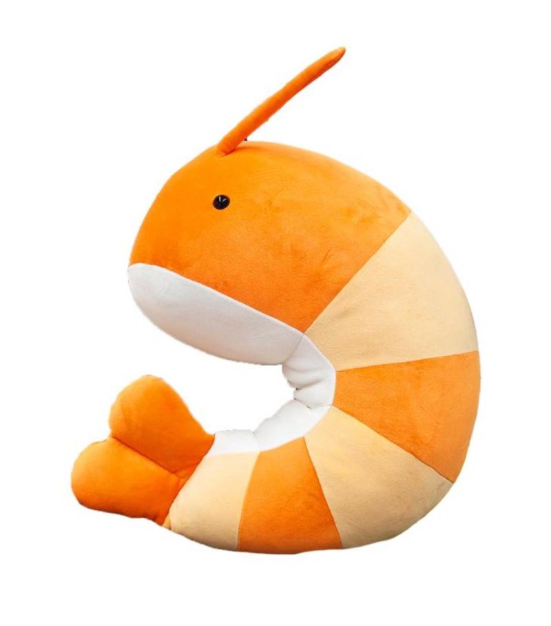 Vegipet Prawn 19 Inch Plush Pillow