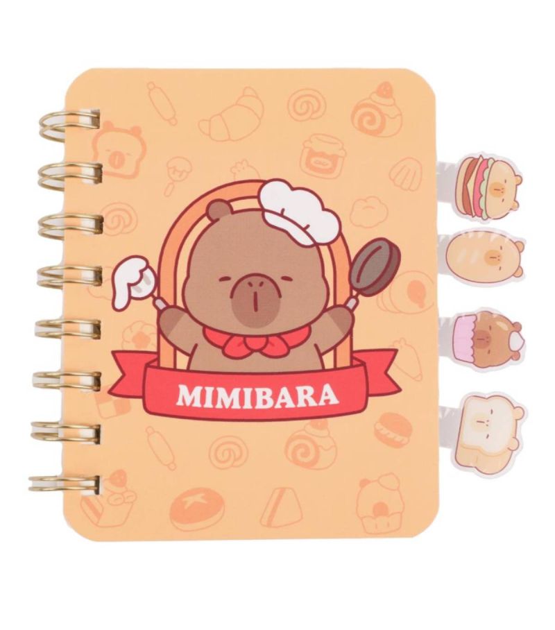 Mini Family Happy Baking Collection A7 80 Page Notebook & Bookmark