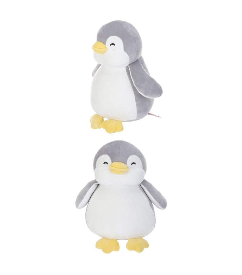 Mini Family PenPen Small Penguin Grey 10 Inch Plush Soft Toy