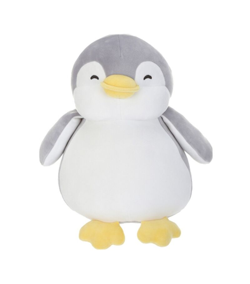 Mini Family PenPen Small Penguin Grey Plush Soft Toy
