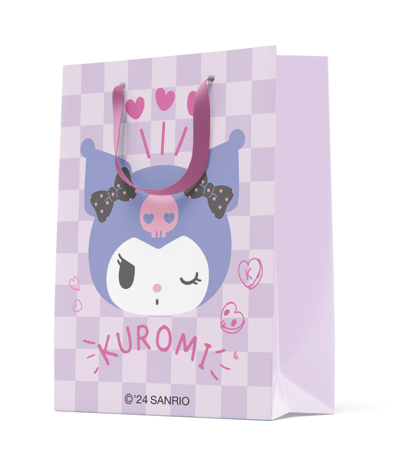 Sanrio Kuromi Collection Holographic Big Gift Bag 