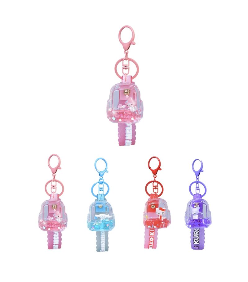 Sanrio Characters Liquid Backpack Keychain (Assorted Characters)