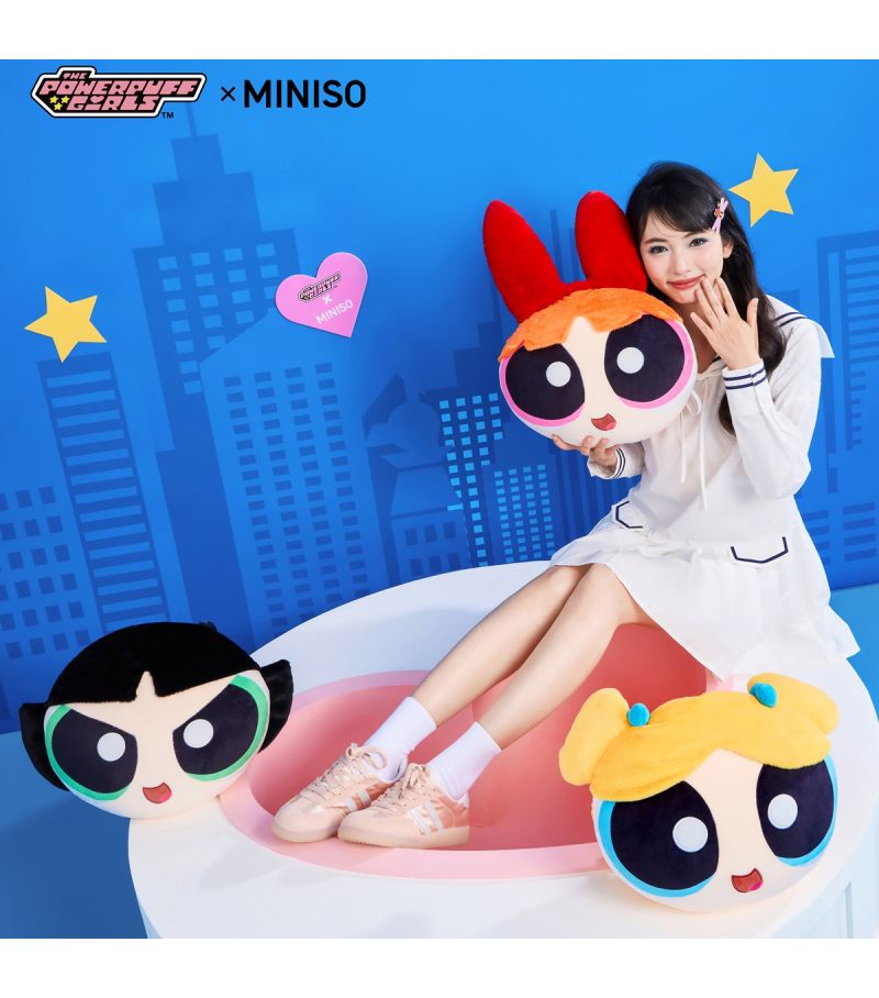 The Powerpuff Girls Blossom 13 Inch Head Shaped Pillow