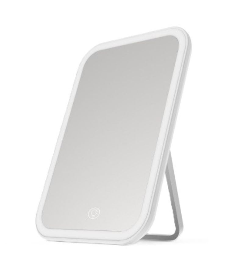 LED Illuminated Mirror for Makeup and Grooming
