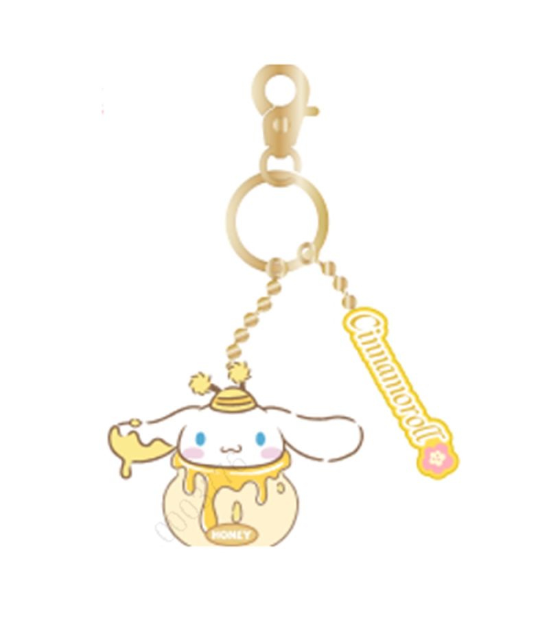 Sanrio Hello Kitty & Friends Cinnamoroll Bee Series LED Light Up Keychain