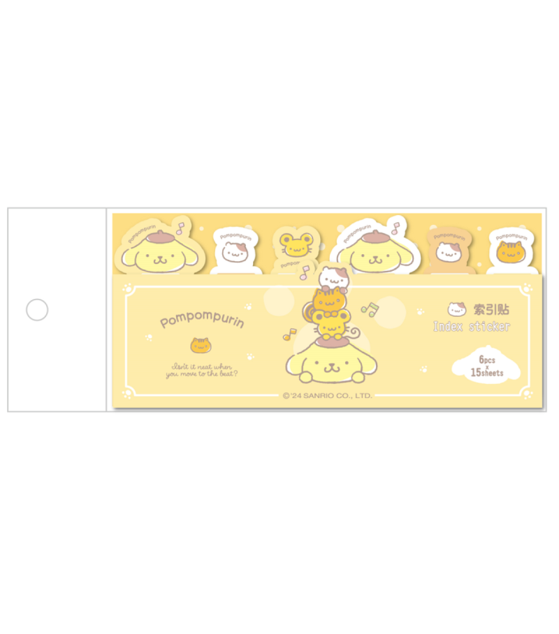 Sanrio Pompomurin Stacking Fun Collection Sticky Notes 