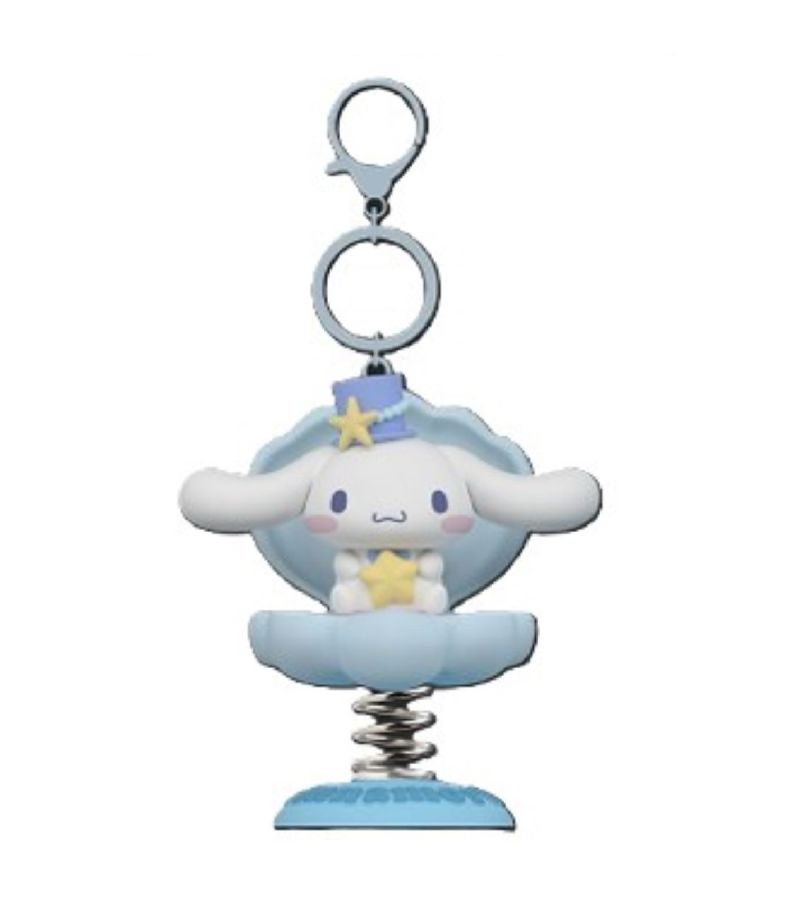 Sanrio Cinnamoroll Ocean Treasure Series Car Shaker Keychain