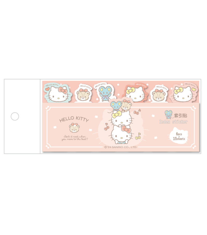 Sanrio Hello Kitty Stacking Fun Collection Sticky Notes