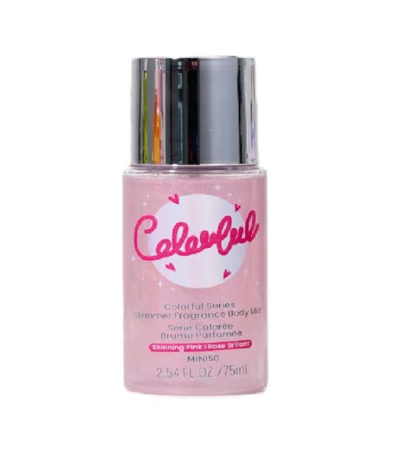 Colourful Series Shimmer Fragrance Body Mist Shining Pink 75ml