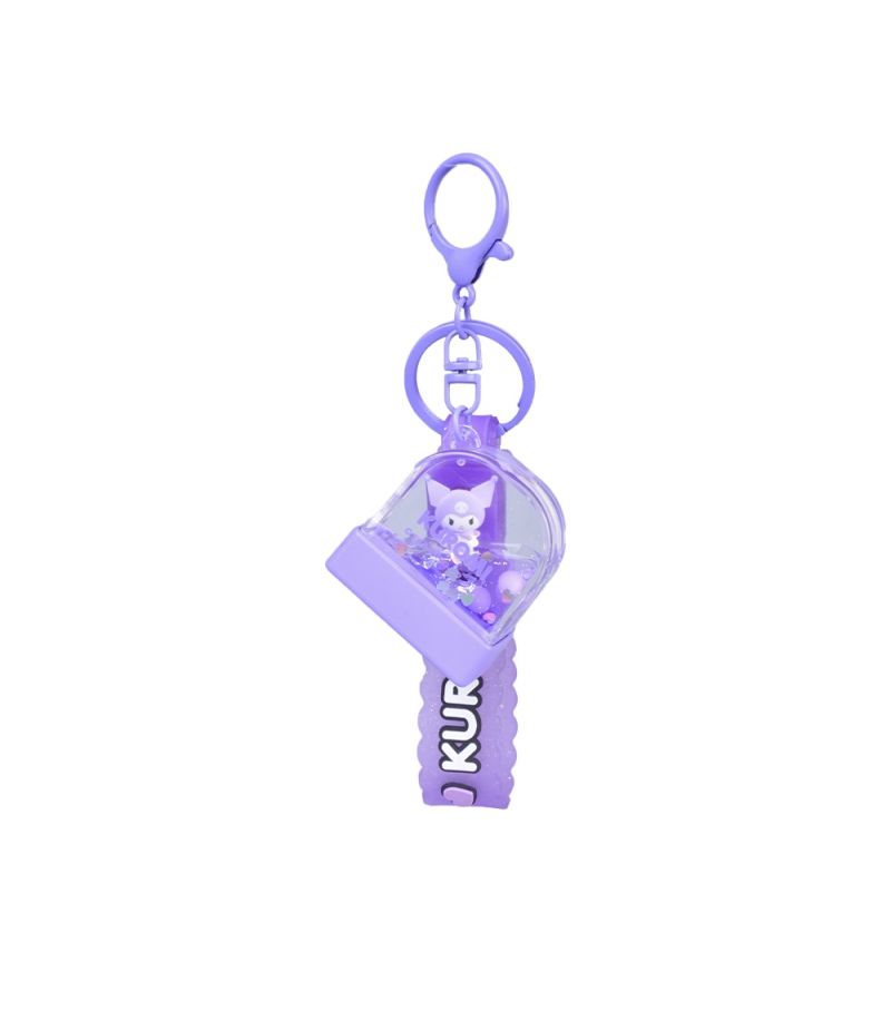 Sanrio Kuromi Liquid Stamp Keychain