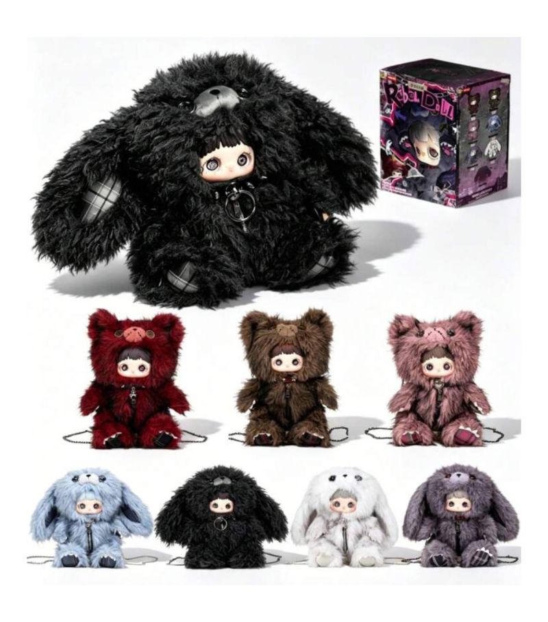Top Toy X Sure MayMei Rebel Doll Backpack Series Plush Doll Blind Box