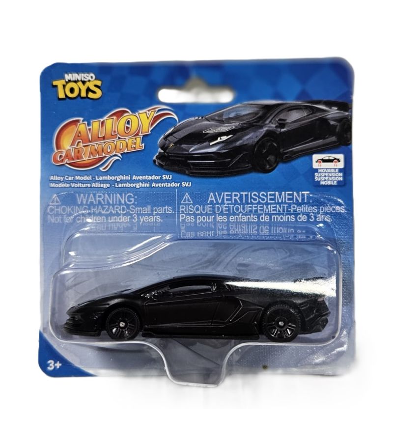 Alloy Car Model 3 Inch Lamborghini Aventador SVJ Toy
