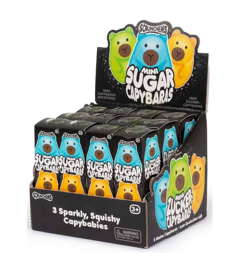 Scrumchems Mini Sugar Capybaras (Assorted Colours)