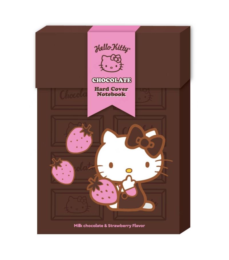 Sanrio Hello Kitty & Friends Chocolate Collection Boxed A5 80 Page PU Hardback Notebook