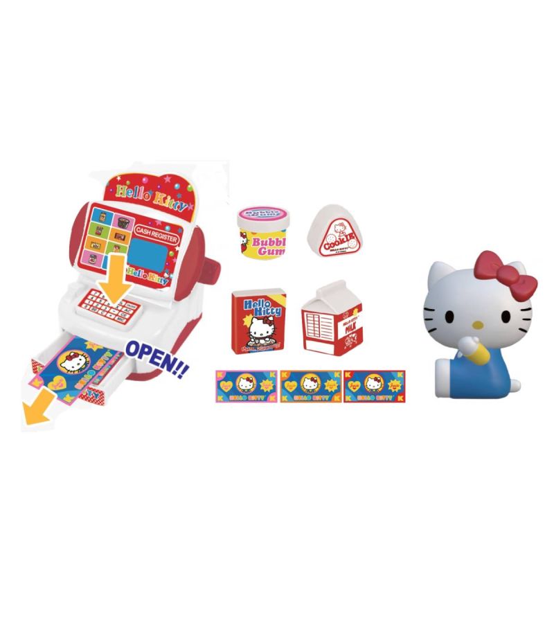 Sanrio Hello Kitty & Friends Retro Diner Collection Toy Cash Register Play Kit